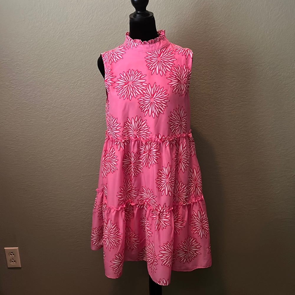 Pink Sleeveless Dress